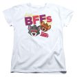 TOM AND JERRY MOVIE : BFFS WOMENS SHORT SLEEVE White MD on Sale