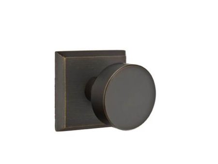 Emtek 7061BZRN Dummy , No.6 Rosette , Bronze Round Knob Online Sale